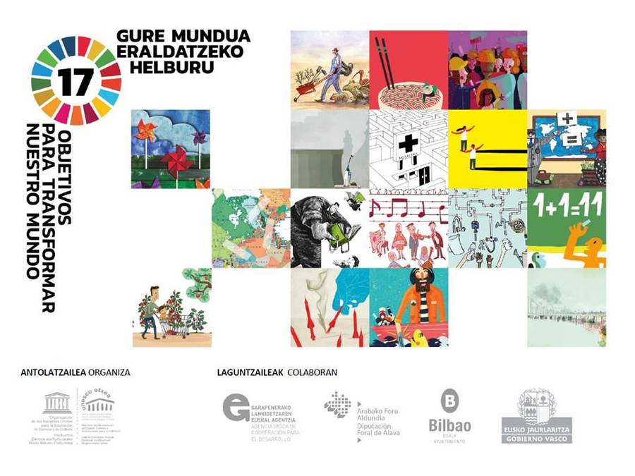 La exposición '17 objetivos para transformar nuestro mundo' llega a Geoparkea